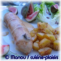 boudin pommes rissolées