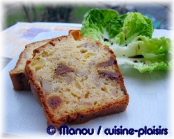 cake boudin pomme figue