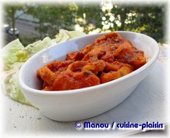 calamars tomate basilic