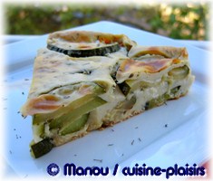 clafoutis courgette chevre