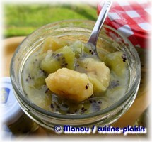 confiture kiwi banane