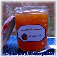 confiture pommes cannelle