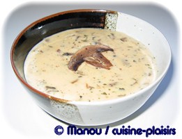 velouté de champignons