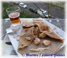 crepe pomme cognac