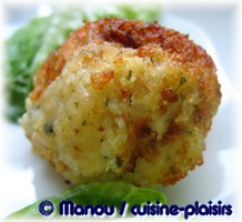 croquette de morue