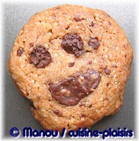 cookies au chocolat