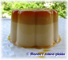 flan vanille caramel