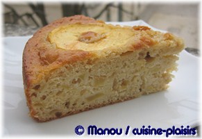 gateau au yaourt aux pommes