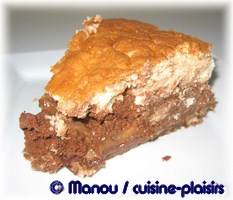 gateau mousseline choc-orange