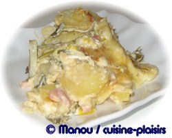 gratin poireaux