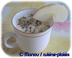 mousse pommes cannelle 