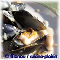 moules au roquefort