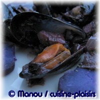 moules bourguignonne