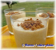 mousse citron spéculoos