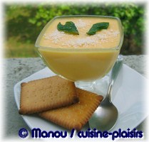 mousse de melon noix de coco