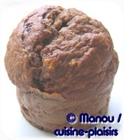 muffin choco banane 