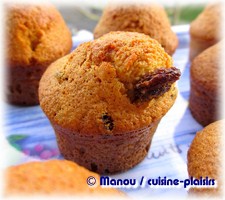 muffin rhum raisin