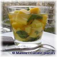 nage ananas mangue menthe