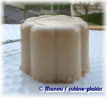 panacotta abricot reglisse soja