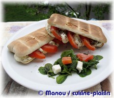 panini tomate mozzarella