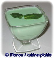 crème à la menthe