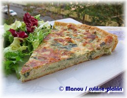 quiche poireaux saumon