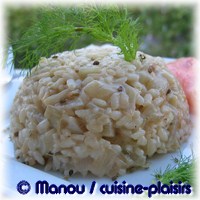 risotto fenouil