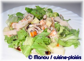 salade crevette