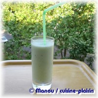 smoothie concombre chevre