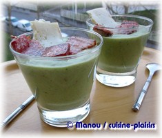 soupe fanes chou fleur