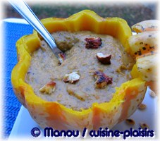 soupe patidou chataigne