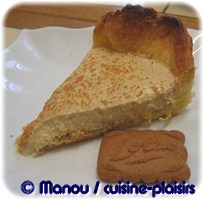 tarte mousse speculoos