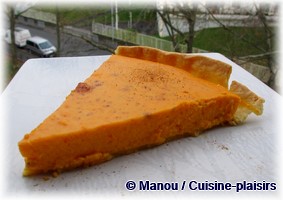 tarte butternut epices noel