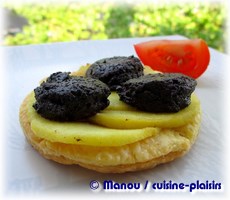 tarte fine boudin pommes