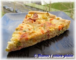 tarte legume poitrine fumee