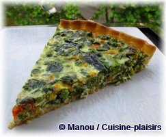 tarte legumes florentine