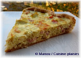 tarte poireau lardon