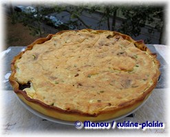 tarte soufflée aux légumes