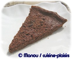 tarte complètement chocolat