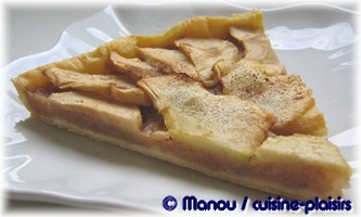 tarte pomme poire