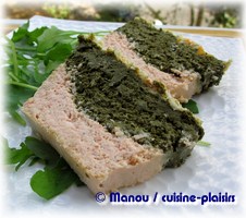 terrine saumon épinard