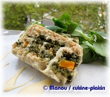 terrine saumon épinard merlu