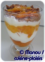 Tiramisu nectarine - abricot