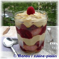 tiramisu framboises