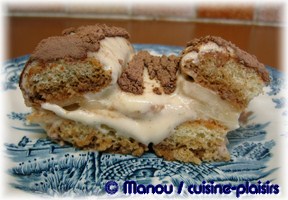 tiramisu poire vanille