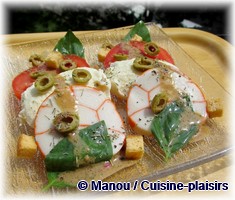 tomate mozza surimi