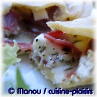 tourte coppa chevre