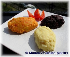 trilogie de quenelles puree