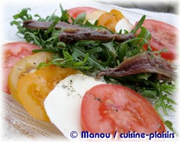 trio tomate mozzarella