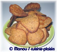 tuiles au pralin